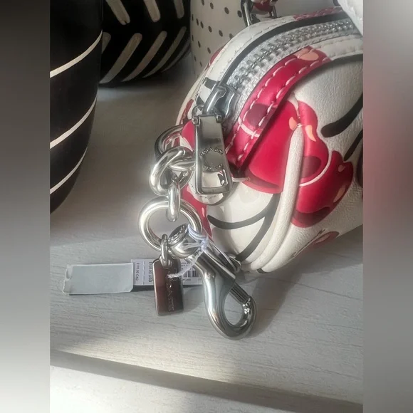 Coach Cherry Rowan Bag Charm (NWT) - Picture 4 of 7
